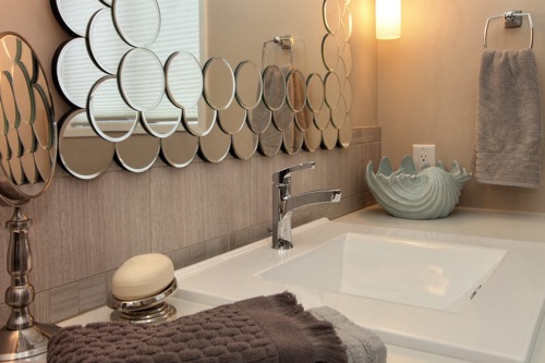 Interior Design Kelowna - Creative Touch - Custom vanity mirror