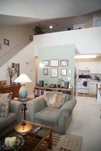 Full home renovation - living room before | Creative Touch Kelowna Interior Design