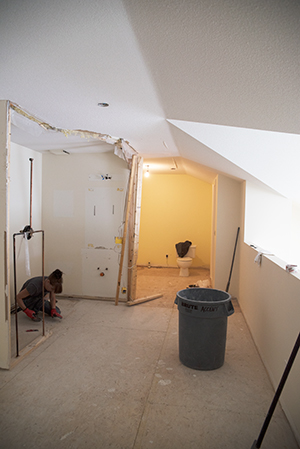 Renovation in Progress: Upstairs